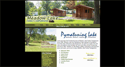 Desktop Screenshot of meadowlakecamping.com